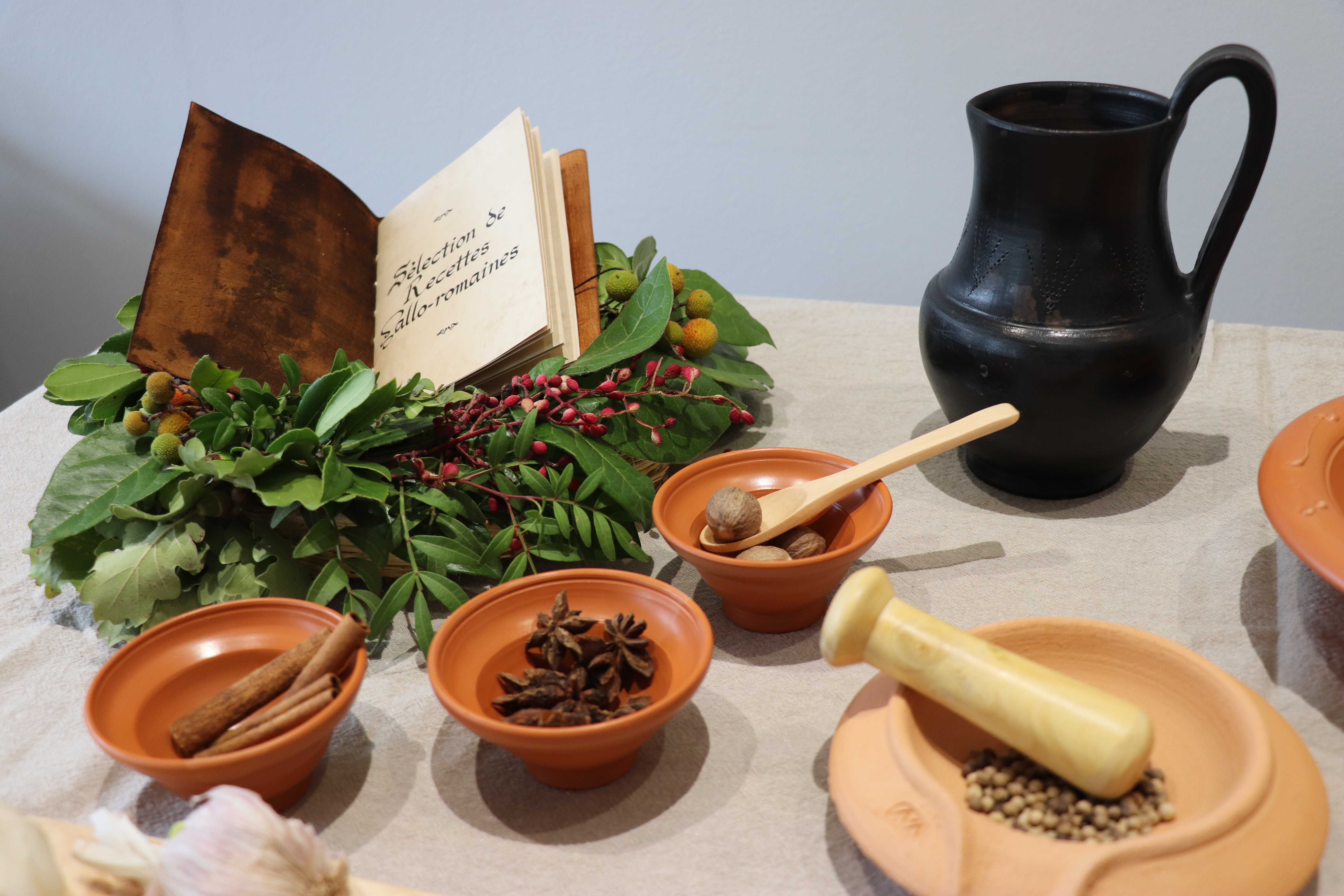 Atelier cuisine gallo-romaine